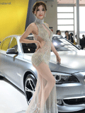 车展绝代美女