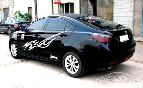 转让11年上路名爵mg61.8mt黑色轿跑