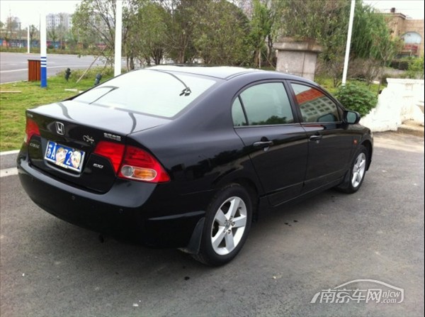 转让家用手动黑色本田思域